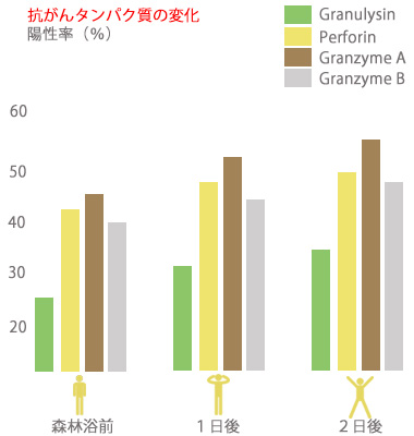 抗がんタンパク質の変化