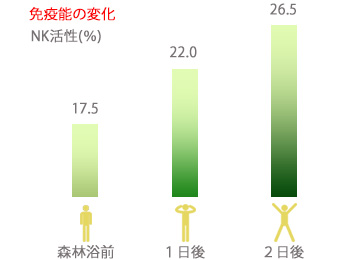 免疫能の変化